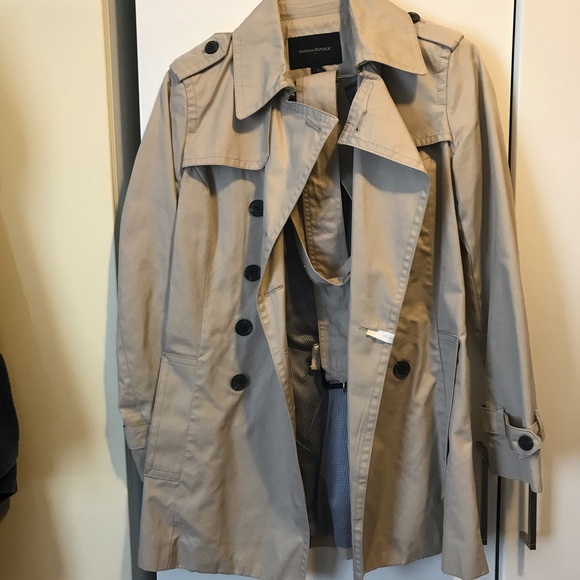 Banana Republic Trench Coat - Picture 1 of 9
